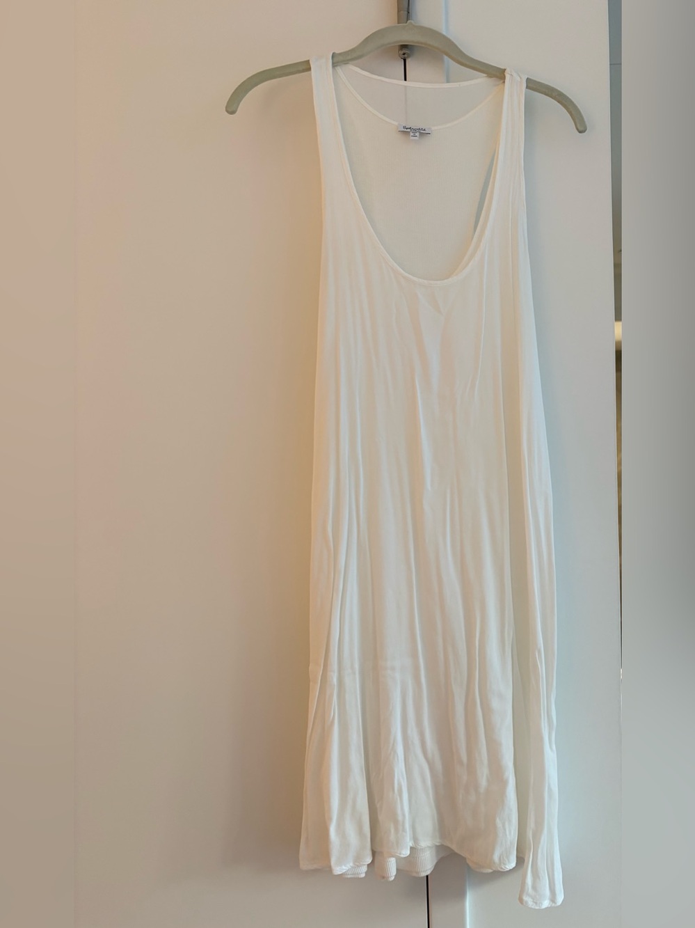 Splendid White Scoop Neck Tank Dress